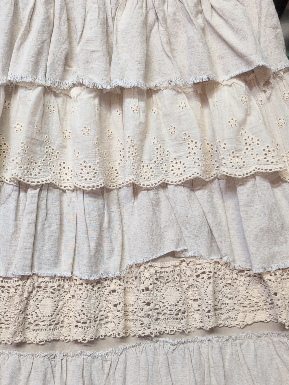 JADED GYPSY Layers Of Love Skirt - Picture 5 of 10